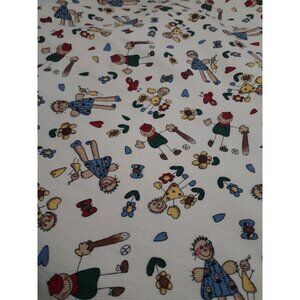 VTG 1998 Tressa's Dream Duck Cotton Fabric by Spectrix, Boy Girl Heart 1.5 yards